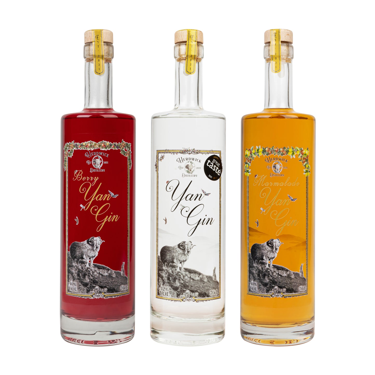 Berry Yan Gin by Herdwick Distillery