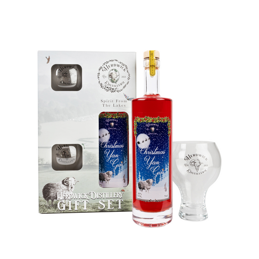 Yan Gin and Glass Gift Set
