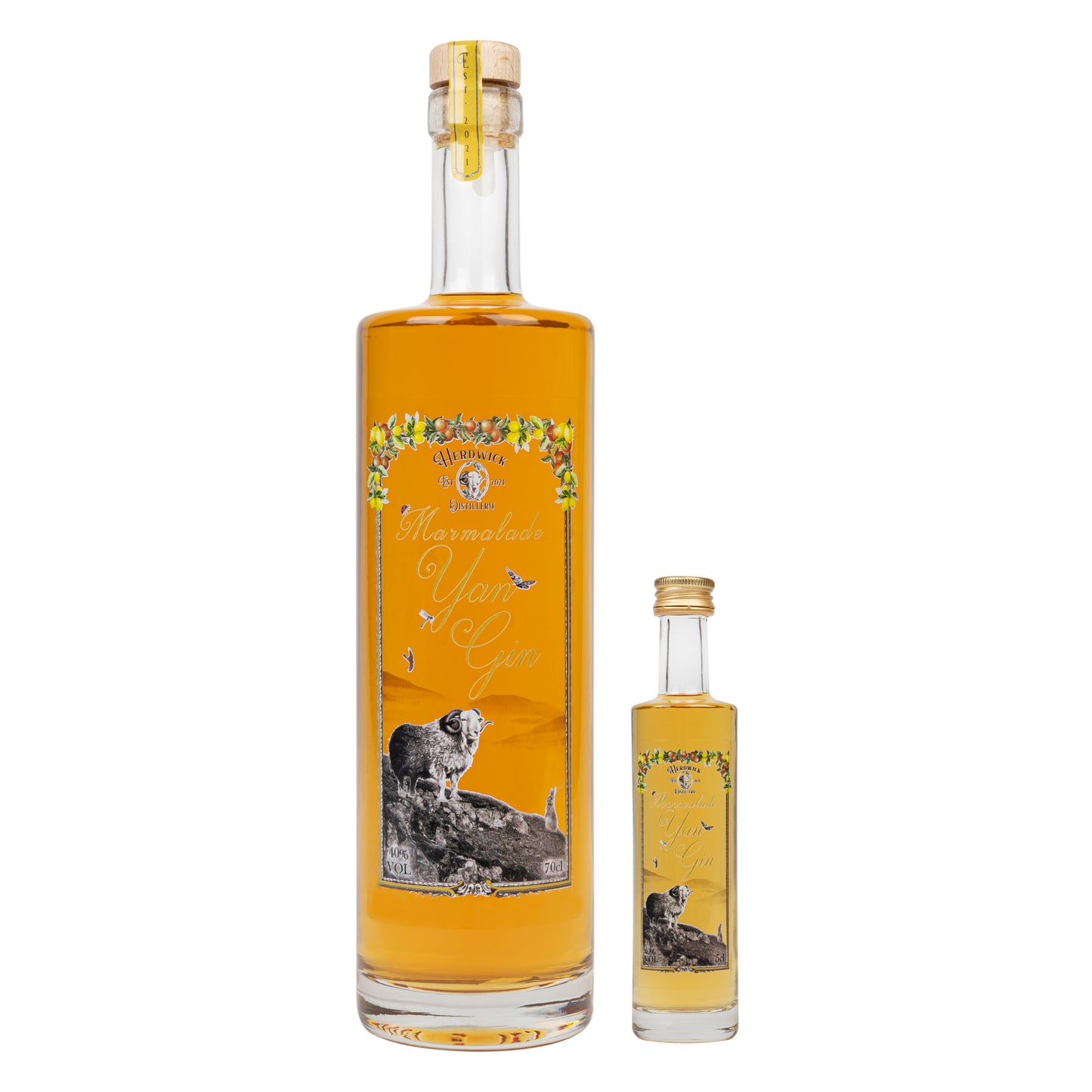 Marmalade Yan Gin by Herdwick Distillery